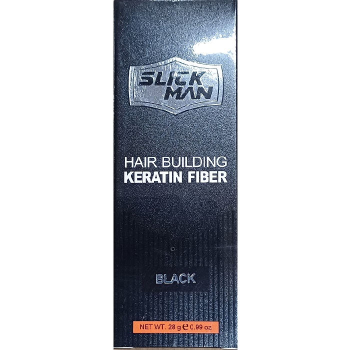SLICK MAN HAIR BUILDING FIBER BLACK 28g